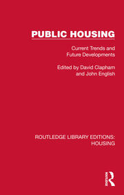 Public Housing: Current Trends and Future Developments book cover