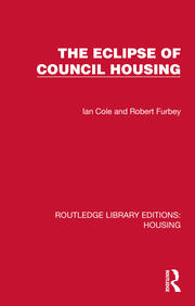 The Eclipse of Council Housing book cover