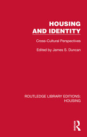 Housing and Identity: Cross-Cultural Perspectives book cover
