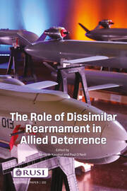 The Role of Dissimilar Rearmament in Allied Deterrence book cover