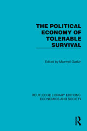 The Political Economy of Tolerable Survival book cover