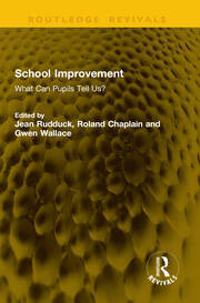 School Improvement: What Can Pupils Tell Us? book cover