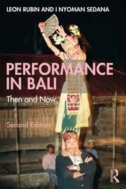 Performance in Bali: Then and Now book cover