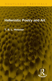 Hellenistic Poetry and Art book cover