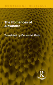 The Romances of Alexander book cover