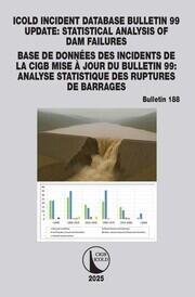 ICOLD Incident database  Bulletin 99 update / Base de données des incidents de la CIGB Mise à jour du Bulletin 99: Statistical analysis of dam failures / Analyse statistique des ruptures de barrages book cover