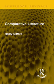 Comparative Literature book cover