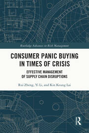 Consumer Panic Buying in Times of Crisis: Effective Management of Supply Chain Disruptions book cover