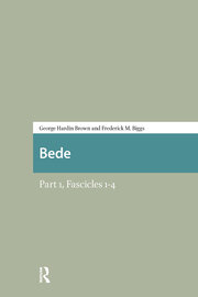 Bede: Part 1, Fascicles 1-4 book cover