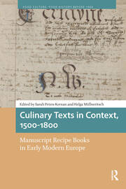 Culinary Texts in Context, 1500–1800: Manuscript Recipe Books in Early Modern Europe book cover