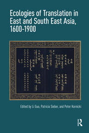 Ecologies of Translation in East and South East Asia, 1600-1900 book cover