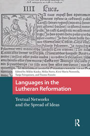 Languages in the Lutheran Reformation: Textual Networks and the Spread of Ideas book cover