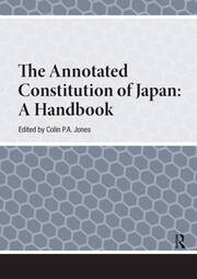 The Annotated Constitution of Japan: A Handbook book cover