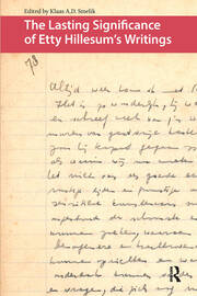 The Lasting Significance of Etty Hillesum's Writings book cover