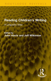 Reading Children’s Writing: A Linguistic View book cover