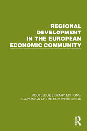 Regional Development in the European Economic Community book cover