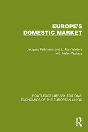 Europe's Domestic Market book cover