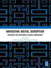 Navigating Digital Disruption: Strategies for sustainable  business management book cover