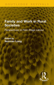 Family and Work in Rural Societies: Perspectives on Non-Wage Labour book cover
