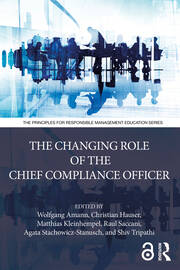 The Changing Role of the Chief Compliance Officer book cover