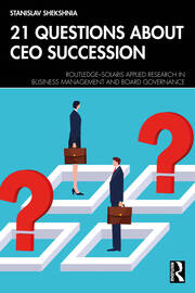 21 Questions about CEO Succession book cover