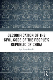 Decodification of the Civil Code of the People’s Republic of China book cover