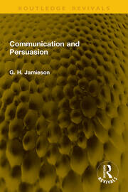 Communication and Persuasion book cover