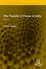 The Transfer of Power in India: 1945-7 book cover