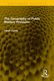 The Geography of Public Welfare Provision book cover