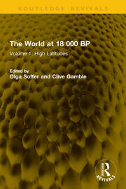 The World at 18 000 BP: Volume 1, High Latitudes book cover