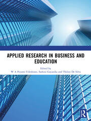 Applied Research in Business and Education book cover