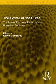 The Power of the Purse: The Role of European Parliaments in Budgetary Decisions book cover