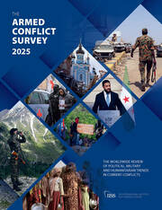 The Armed Conflict Survey 2025 book cover