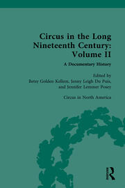 Circus in the Long Nineteenth Century: Volume II: Circus in North America book cover