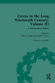 Circus  in the Long Nineteenth Century: Volume III: Circus in Australia book cover