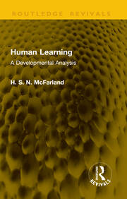 Human Learning: A Developmental Analysis book cover
