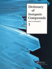 Dictionary of Inorganic Compounds, Supplement 1 book cover