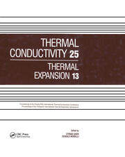Thermal Conductivity 25/Thermal Expansion 13 book cover