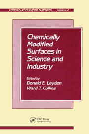 Chemically Modified Surfaces in Science and Industry book cover