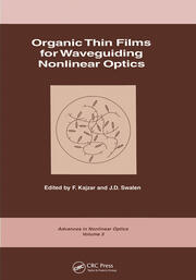 Organic Thin Films for Waveguiding Nonlinear Optics book cover