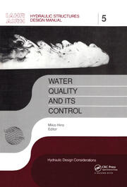 Water Quality and its Control: IAHR Hydraulic Structures Design Manuals 5 book cover