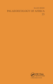 Palaeoecology of Africa and the Surrounding Islands, volume 23 book cover