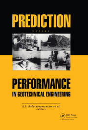 Prediction Versus Performance in Geotechnical Engineering: Proceedings of the symposium, Bangkok, 30 Nov.-4 Dec.1992 book cover