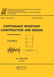 Earthquake resistant construction and design II, volume 2: Proceedings of the second international conference, Berlin, 15-17 June 1994, 2 volumes book cover