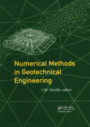 Numerical Methods in Geotechnical Engineering: Proceedings of the third European conference, Manchester, 7-9 September 1994 book cover