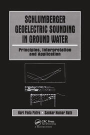 Schlumberger Geolectric Sounding in Ground Water book cover