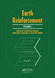 Earth Reinforcement, volume 1: Proceedings of the international symposium, Fukuoka, Kyushu, Japan, 12-14 November 1996, 2 volumes book cover