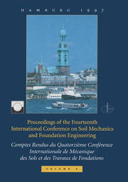 XIVth International Conference on Soil Mechanics and Foundation Engineering, volume 2: Proceedings / Comptes-rendus / Sitzungsberichte, Hamburg, 6 - 12 September 1997, 4 volumes book cover