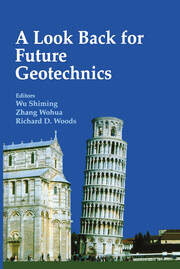 A Look Back for Future Geotechnics book cover