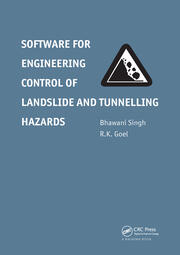 Software for Engineering Control of Landslide and Tunnelling Hazards book cover